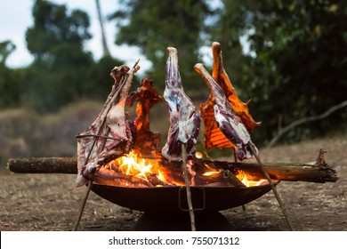 Open Pit Cooking Images Stock Photos Vectors Shutterstock