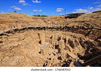 Gobekli Tepe Excavation Site In Turkey