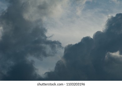 god make sky and cloud
