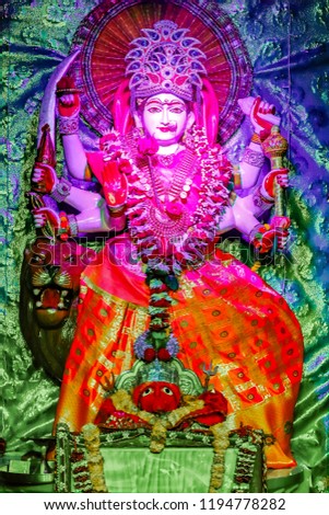 Goddess Durga Full Pic