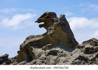 Godzilla Rock on the Oga Peninsula