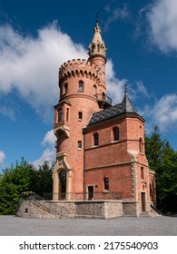 Goethe's Lookout Tower or Goethova vyhlídka in Karlovy Vary, Bohemia, Czech Republic