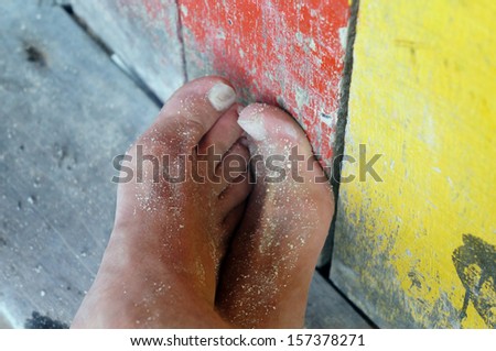 Going Barefoot                                     