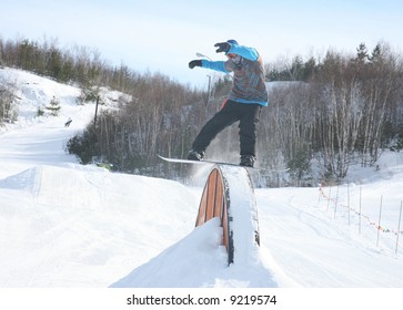 going up the ramp