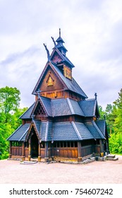 Gol Stave Church In Folks Museum Oslo
