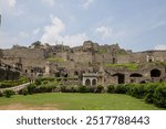 The Golconda Fort in Hyderabad, India