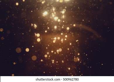 Gold abstract bokeh background - Shutterstock ID 500962780
