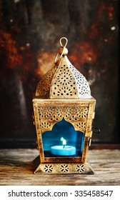 Gold Arabic Lantern