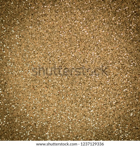 Gold background glitter texture foil pattern. Gradient paillette golden christmas.
