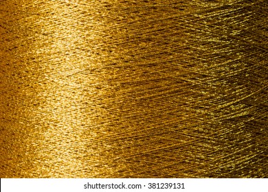 gold background , golden thread
