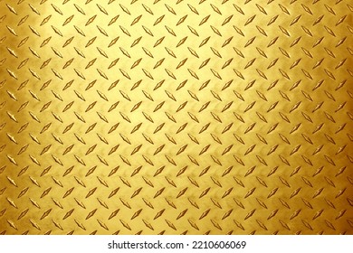 gold background, metal texture with diamond print. - Shutterstock ID 2210606069