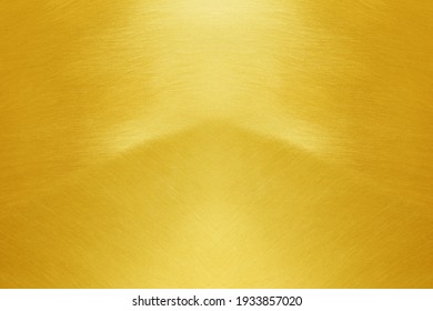 Gold Background Or Texture And Gradient Shadow, Pattern Of Golden Wall Abstract Background