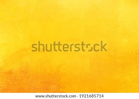 Gold background or texture and gradients shadow. gold polished metal steel texture abstract background.