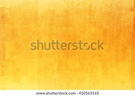 Gold background or texture and shadow, Old wall metal.