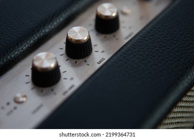 Gold Bass Volume Control Knobs