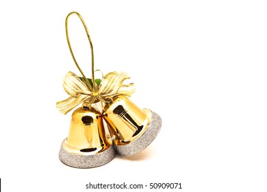 Gold Bells Christmas Decorations Stock Photo 50909071 | Shutterstock