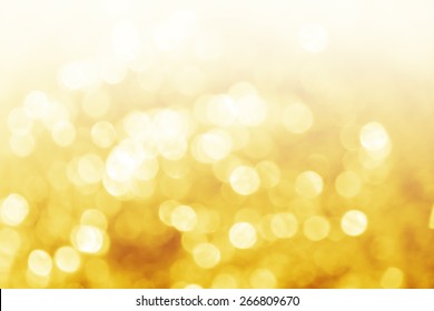 Gold  Bokeh Background
