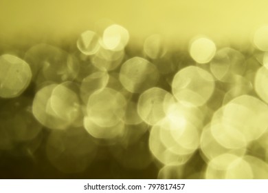 gold bokeh