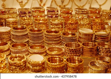 Gold Bracelets And Jewelry From India