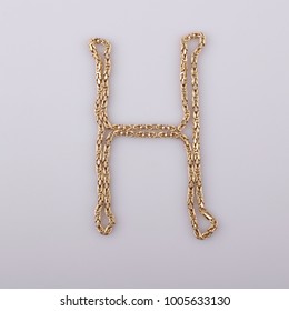 Gold Chain Font