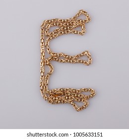 Gold Chain Font