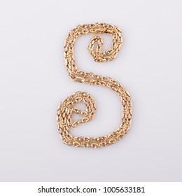 Gold Chain Font