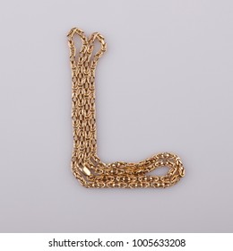 Gold Chain Font