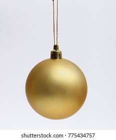 Gold Christmas Bauble