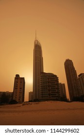 Gold Coast Dust Storm Queensland Australia