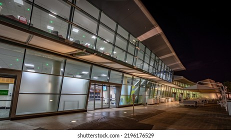 Gold Coast, Queensland, Australia - Aug 24, 2022: Gold Coast Convention And Exhibition Centre Building