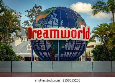 Gold Coast, Queensland, Australia - May 18, 2022: Dreamworld Theme Park Logo