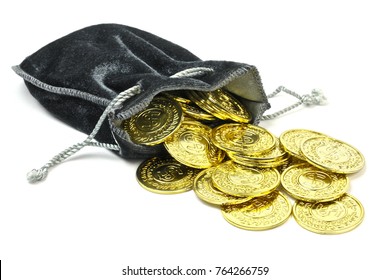 gold coin pouch