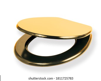 Gold Color Toilet Seat Cover