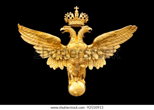 gold double\
eagle isolated on a black\
background