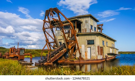 Gold Dredge In Nome