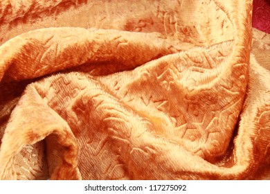 Gold Fabric Background Stock Photo 117275092 | Shutterstock