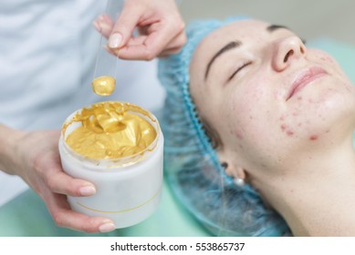 Gold Facial Mask