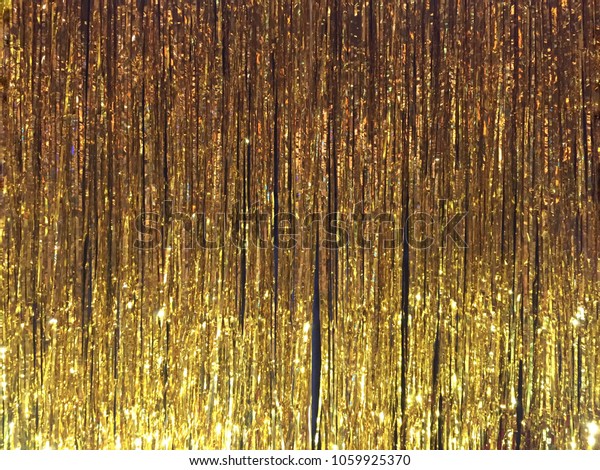 Gold Foil Curtain Stock Photo 1059925370 | Shutterstock