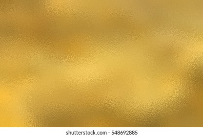 Gold Foil Paper Decorative Texture Background.