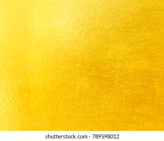 gold foil texture background Shiny yellow leaf - Shutterstock ID 789598012