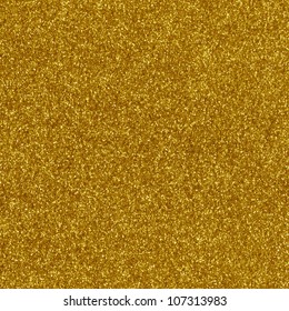 Gold glitter texture macro close up background.