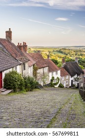 Gold Hill In Shaftesbury, Dorset.