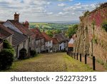 Gold Hill Shaftesbury Dorset England UK