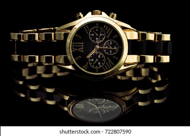 Gold Luxury Watch