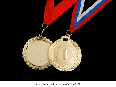 5,726 Gold Medals Two Images, Stock Photos & Vectors | Shutterstock