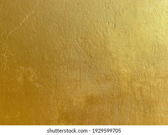 Gold Metal Surface Texture Background Abstract