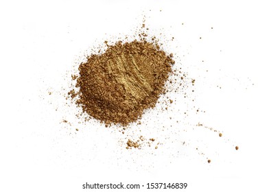 Gold Metallic Crushed Eyeshadow, Pigment Powder.