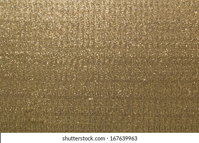 Gold Metallic Glitter Fabric Background