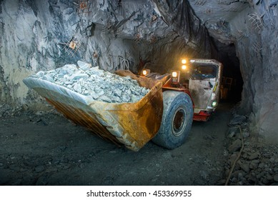 Gold mine tunnel