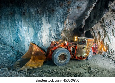 Gold mine tunnel